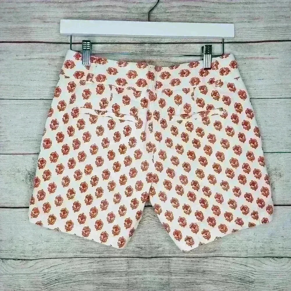Ann Taylor LOFT floral shorts the riviera short size 2 - Picture 2 of 10